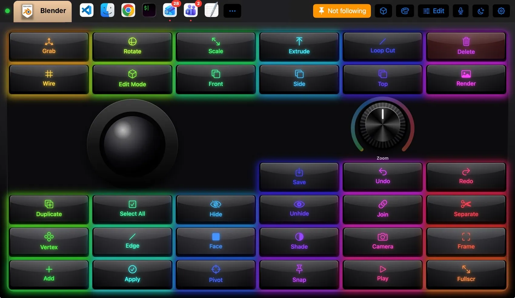 Razer Huntsman RGB theme
