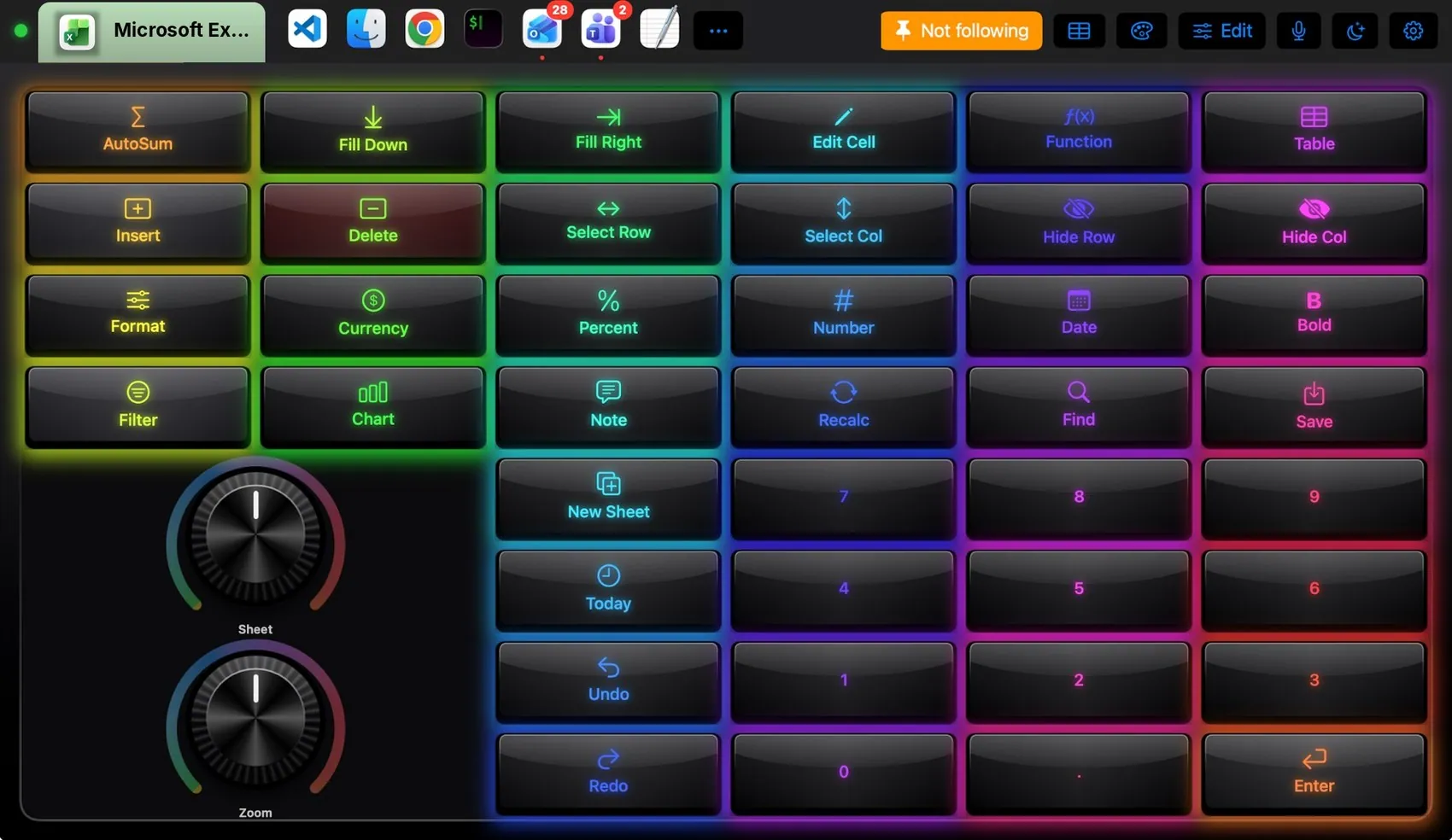 Razer Huntsman RGB theme