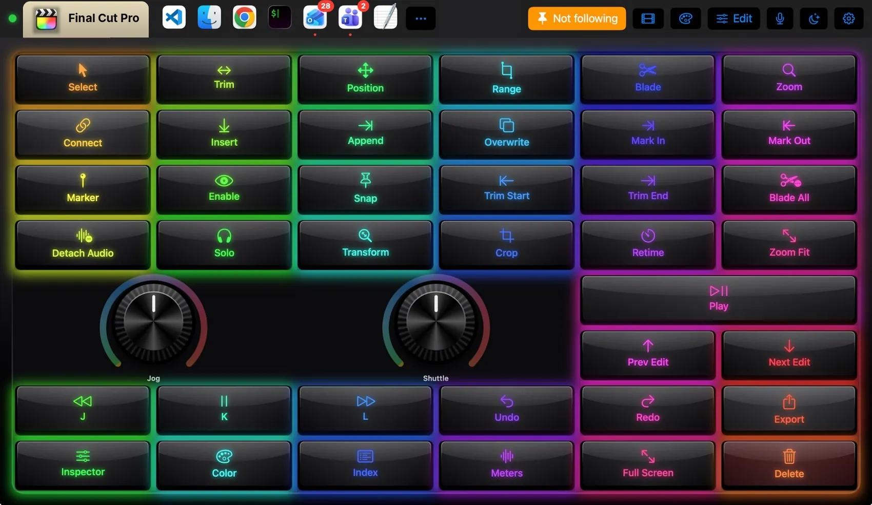 Razer Huntsman RGB theme