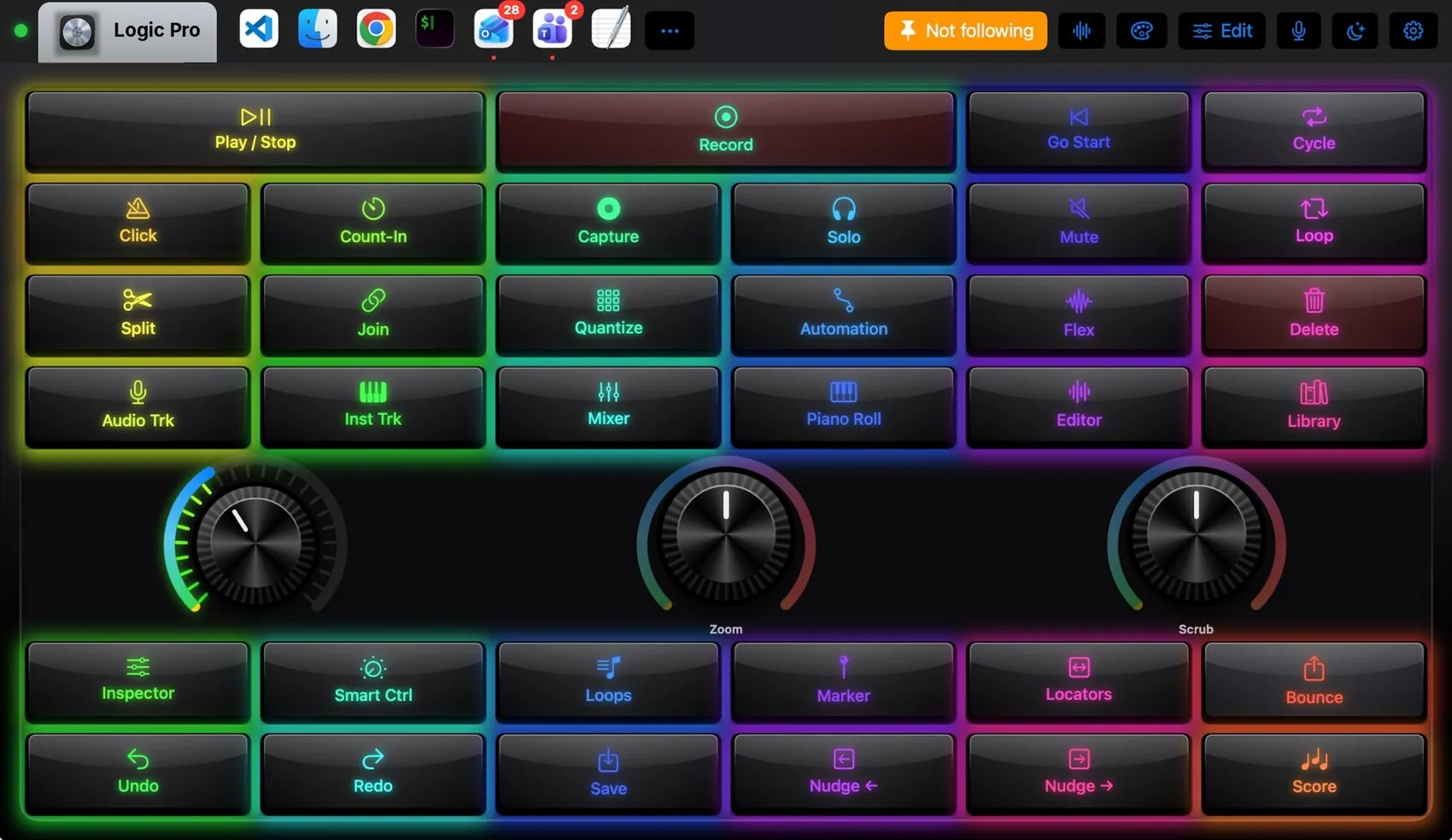 Razer Huntsman RGB theme