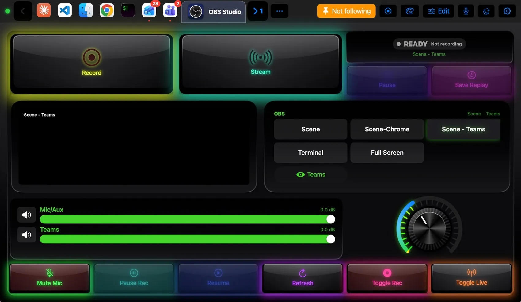 Razer Huntsman RGB theme