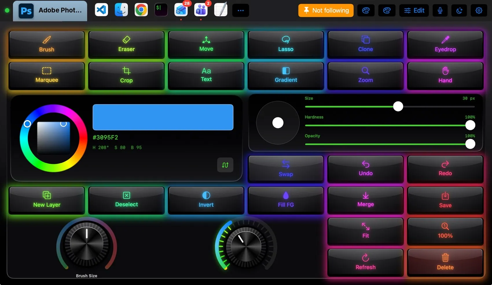 Razer Huntsman RGB theme