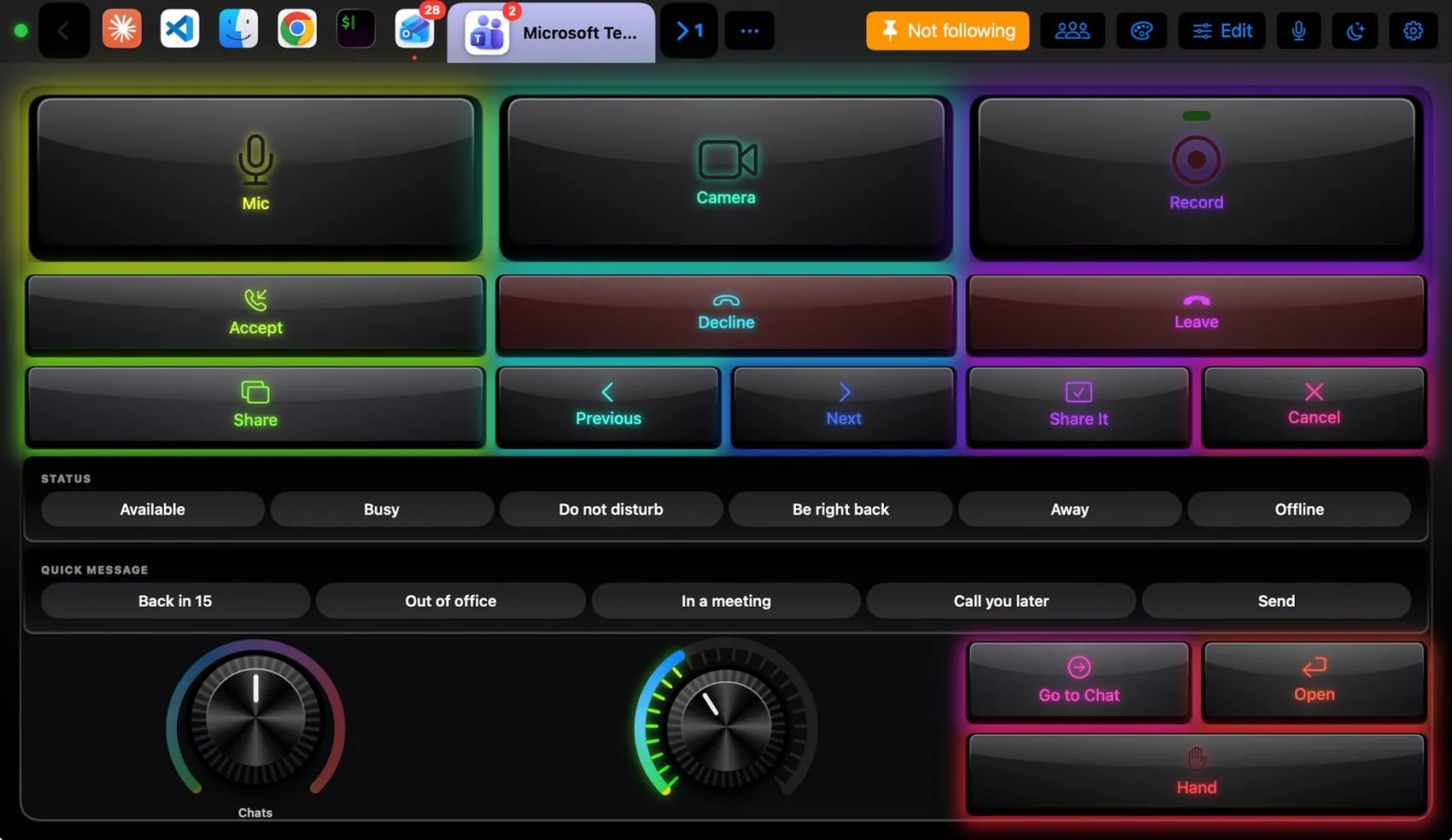 Razer Huntsman RGB theme