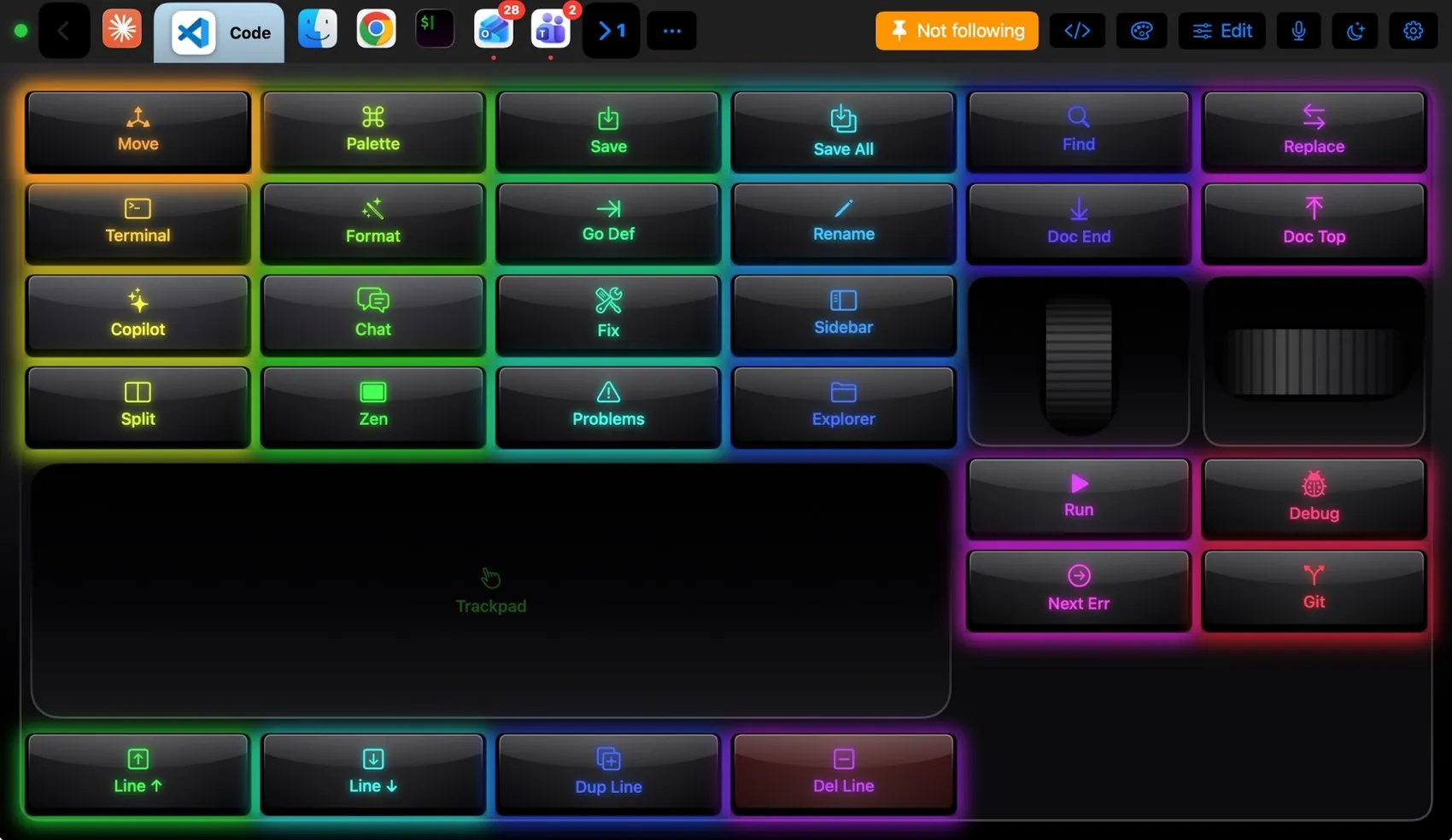 Razer Huntsman RGB theme