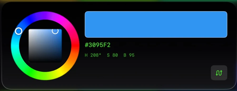 Colour wheel
